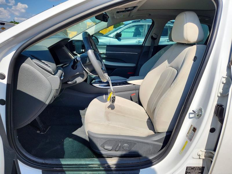 2022 Hyundai Sonata მანქანა იყიდება აუქციონზე, vin: KMHL14JAXNA225502, აუქციონის ნომერი: 54290326