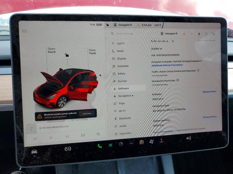 Продажа на аукционе авто 2023 Tesla Model Y, vin: 7SAYGDEEXPA166659, номер лота: 55371876