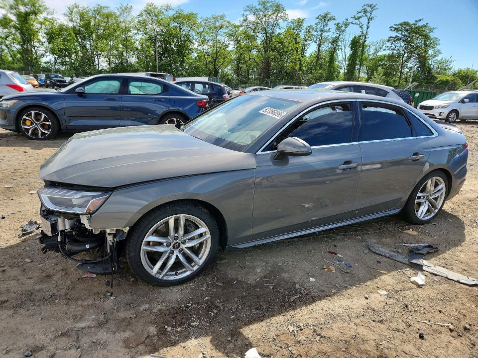 53186096 :رقم المزاد ، WAUEAAF41RN006227 vin ، 2024 Audi A4 مزاد بيع
