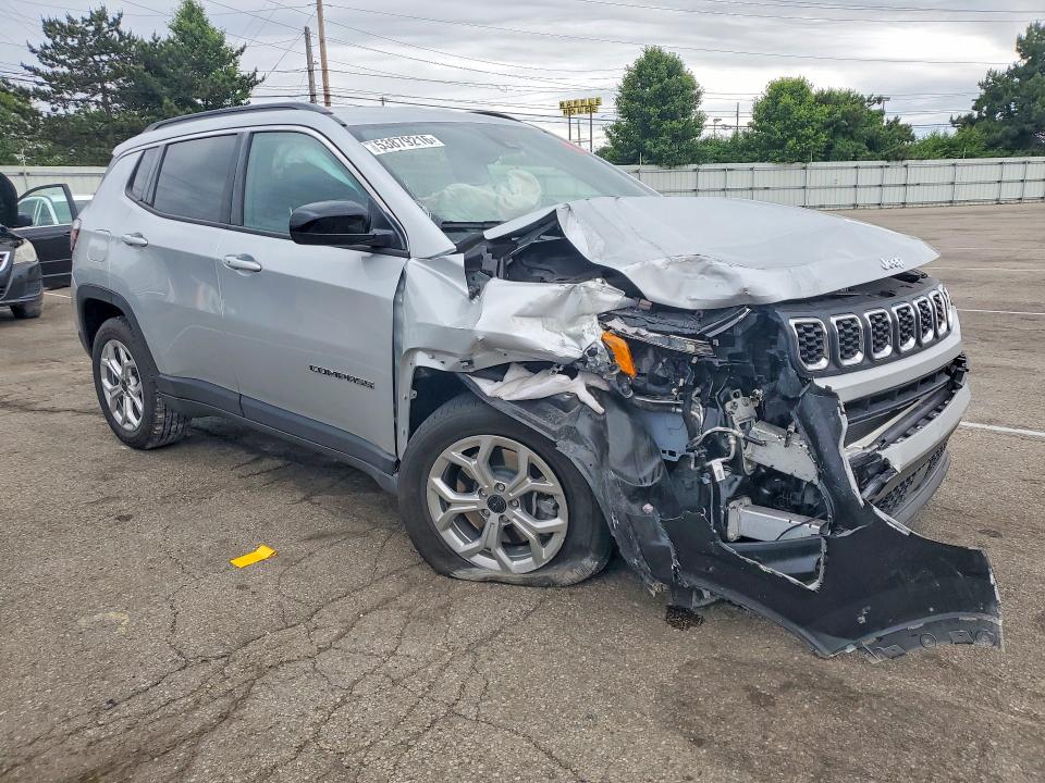 Продаж на аукціоні авто 2025 Jeep Compass, vin: 3C4NJDBNXST591821, номер лоту: 53879216