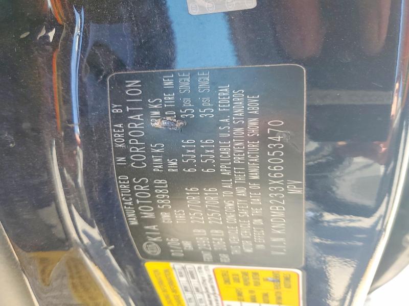 Aukcja sprzedaży 2006 Kia Sedona, vin: KNDMB233X66053470, numer aukcji: 52625786