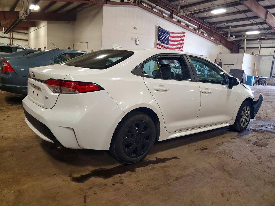 2021 Toyota Corolla მანქანა იყიდება აუქციონზე, vin: 5YFEPMAEXMP183986, აუქციონის ნომერი: 52214096