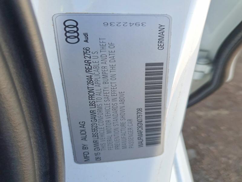 Продаж на аукціоні авто 2016 Audi A6, vin: WAUFMAFC8GN079708, номер лоту: 53121886
