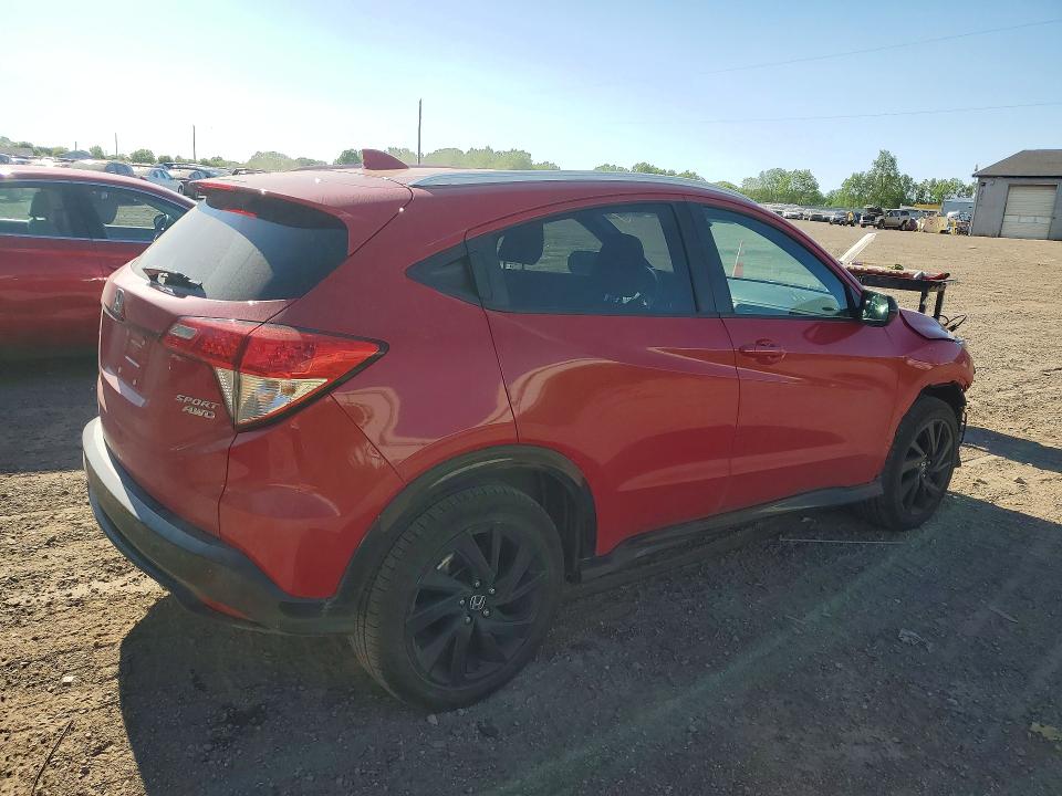 Продажа на аукционе авто 2022 Honda Hr-v, vin: 3CZRU6H11NM747844, номер лота: 54600816