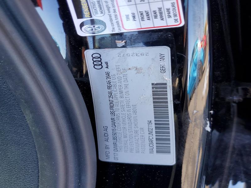 Продажа на аукционе авто 2018 Audi A6, vin: WAUC8AFC1JN021194, номер лота: 51998926