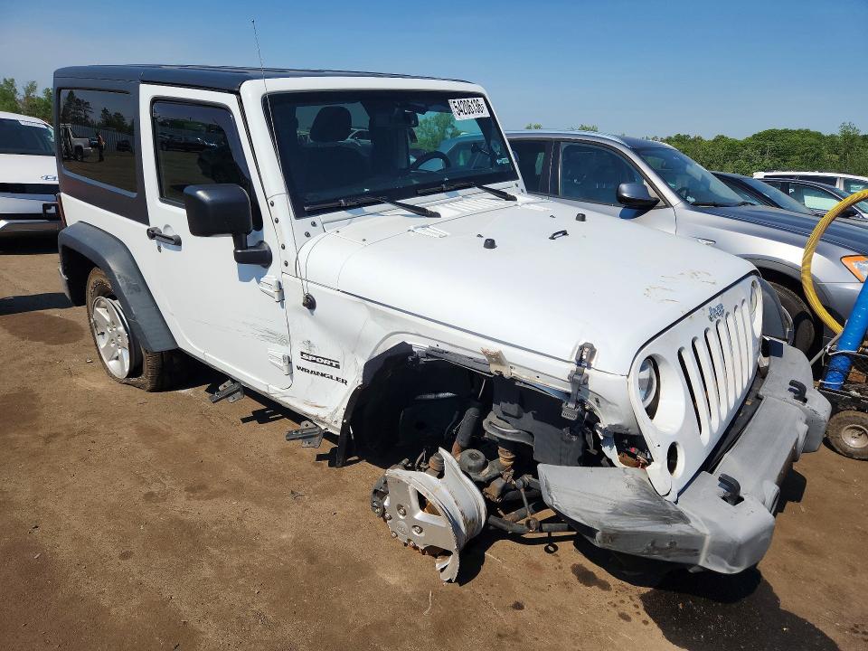 Продаж на аукціоні авто 2016 Jeep Wrangler, vin: 1C4AJWAG1GL327791, номер лоту: 54206136