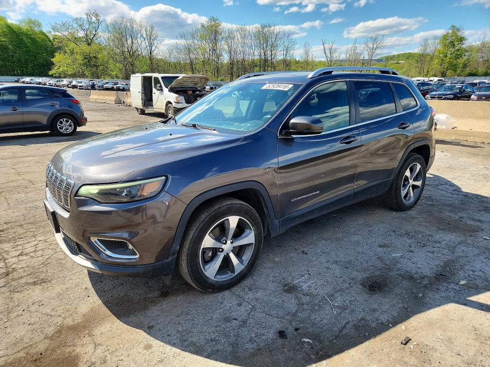 Продаж на аукціоні авто 2019 Jeep Cherokee, vin: 1C4PJMDXXKD422539, номер лоту: 52928416