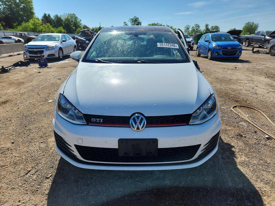 55142346 :رقم المزاد ، 3VW4T7AU1GM015856 vin ، 2016 Volkswagen Gti مزاد بيع