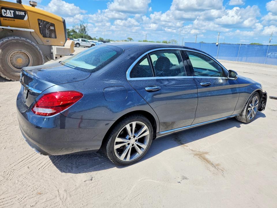 53887646 :رقم المزاد ، 55SWF4JB2FU044736 vin ، 2015 Mercedes-benz C مزاد بيع