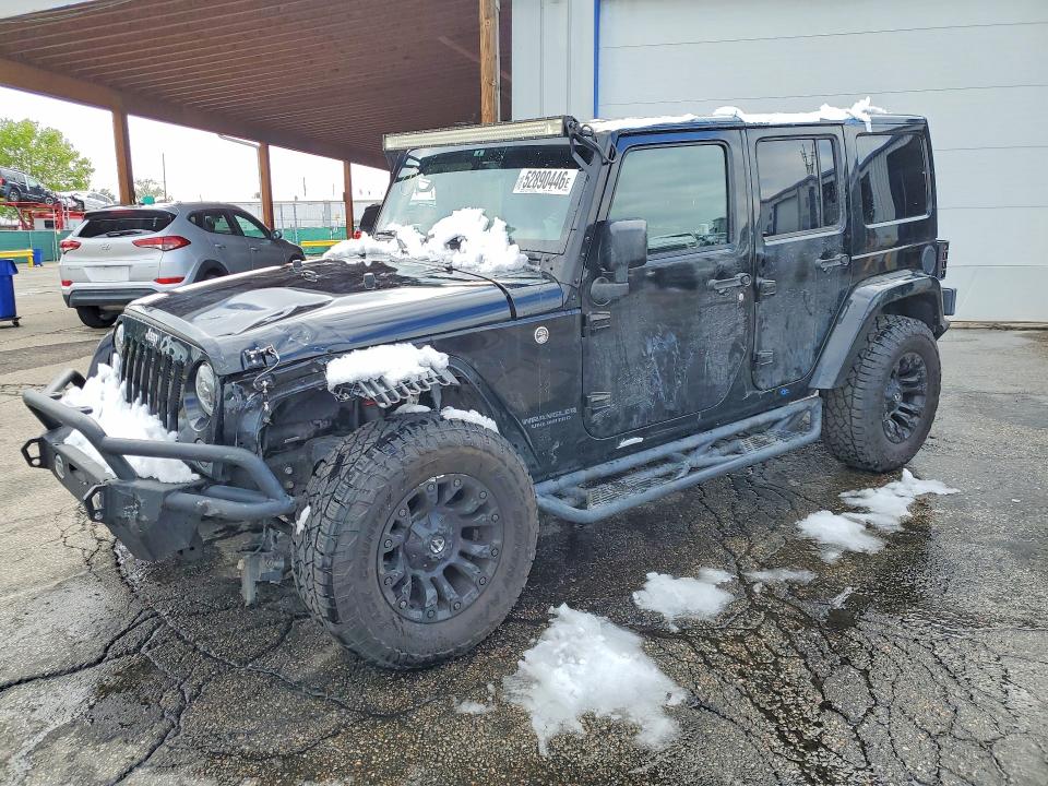 2016 Jeep Wrangler Unlimited მანქანა იყიდება აუქციონზე, vin: 1C4BJWFG5GL217212, აუქციონის ნომერი: 52890446
