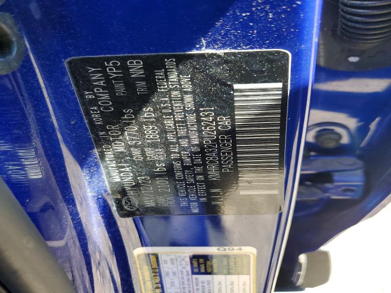 Продажа на аукционе авто 2023 Hyundai Venue, vin: KMHRC8A32PU262431, номер лота: 53000776