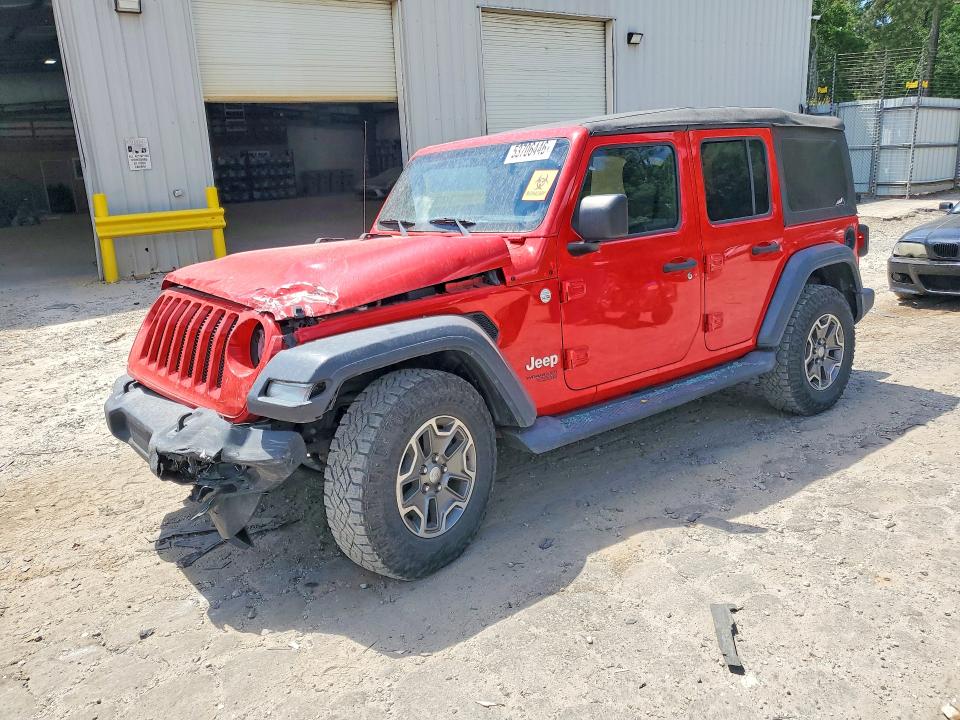 Продажа на аукционе авто 2018 Jeep Wrangler Unlimited, vin: 1C4HJXDG8JW158987, номер лота: 53706446
