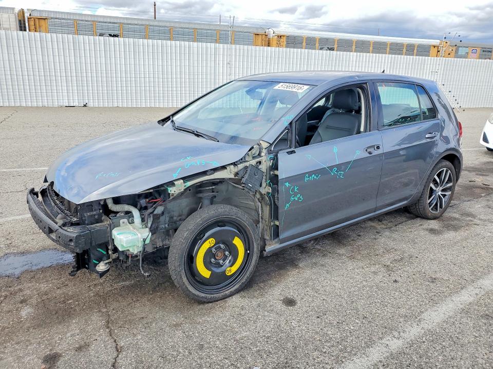 51569916 :رقم المزاد ، 3VW217AU7GM017544 vin ، 2016 Volkswagen Golf مزاد بيع
