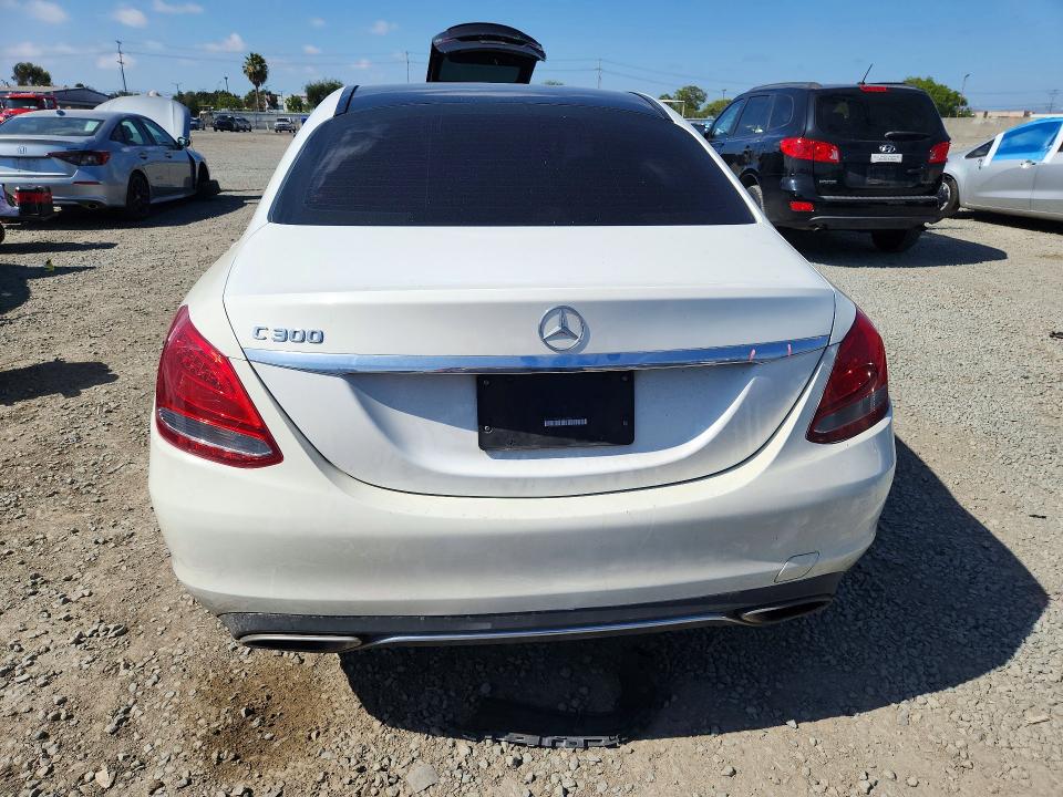 52533886 :رقم المزاد ، 55SWF4JB4HU201654 vin ، 2017 Mercedes-benz C مزاد بيع