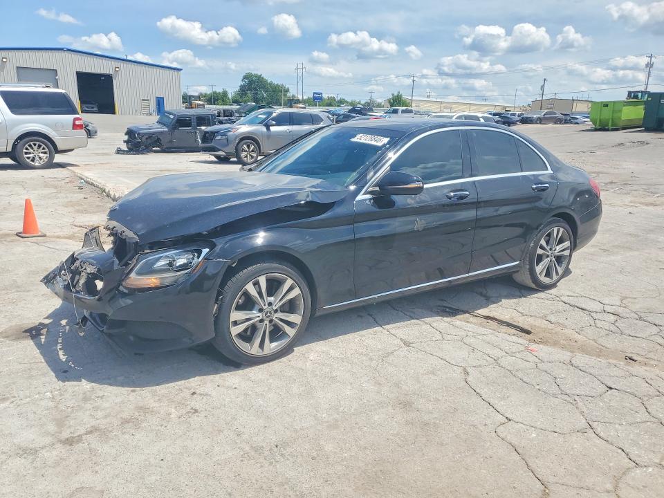 52128846 :رقم المزاد ، 55SWF4JB7JU254211 vin ، 2018 Mercedes-benz C مزاد بيع