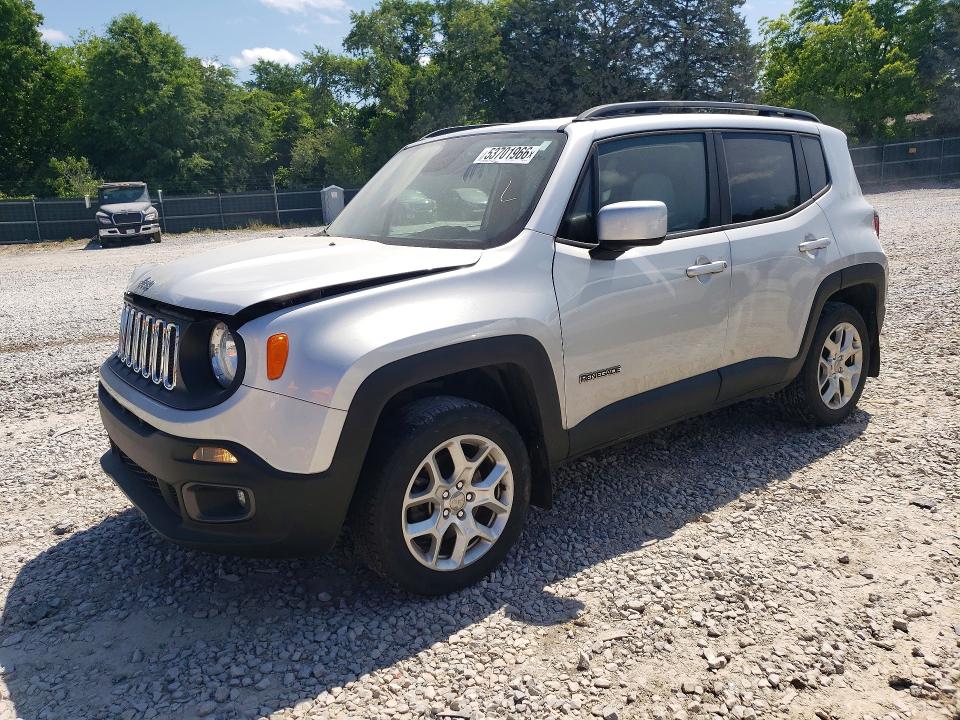 2018 Jeep Renegade მანქანა იყიდება აუქციონზე, vin: ZACCJBBB8JPG76194, აუქციონის ნომერი: 53701966