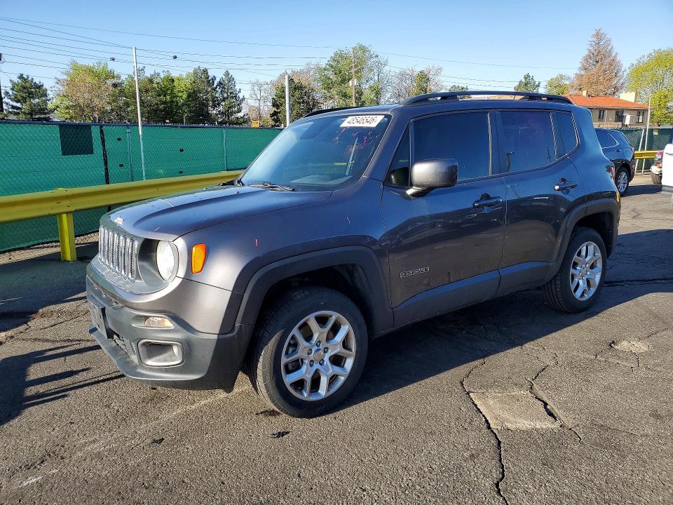 2017 Jeep Renegade მანქანა იყიდება აუქციონზე, vin: ZACCJBBB4HPE81641, აუქციონის ნომერი: 48546546