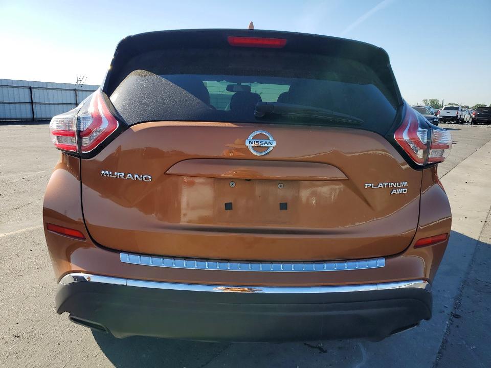 Auction sale of the 2017 Nissan Murano, vin: 5N1AZ2MHXHN132697, lot number: 52507996