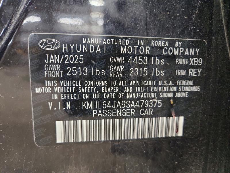 Продажа на аукционе авто 2025 Hyundai Sonata, vin: KMHL64JA9SA479375, номер лота: 54699876