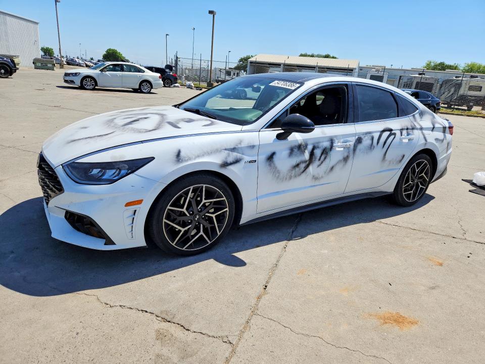 Auction sale of the 2021 Hyundai Sonata, vin: 5NPEK4JC7MH131127, lot number: 54706386