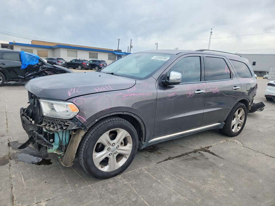 Auction sale of the 2014 Dodge Durango, vin: 1C4RDHAG2EC975711, lot number: 53599296