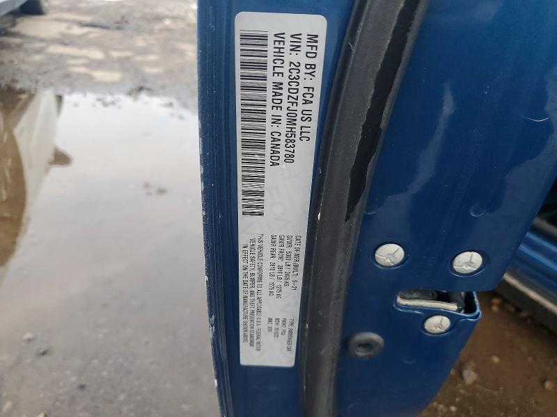 Продаж на аукціоні авто 2021 Dodge Challenger, vin: 2C3CDZFJ0MH583780, номер лоту: 52194076