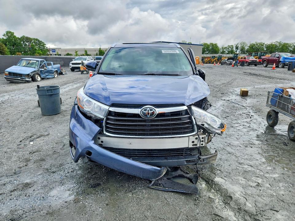 2016 Toyota Highlander მანქანა იყიდება აუქციონზე, vin: 5TDDKRFH6GS279779, აუქციონის ნომერი: 52652906