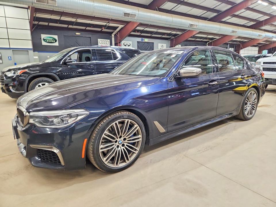2018 Bmw M550i მანქანა იყიდება აუქციონზე, vin: WBAJB9C52JB035796, აუქციონის ნომერი: 54597356