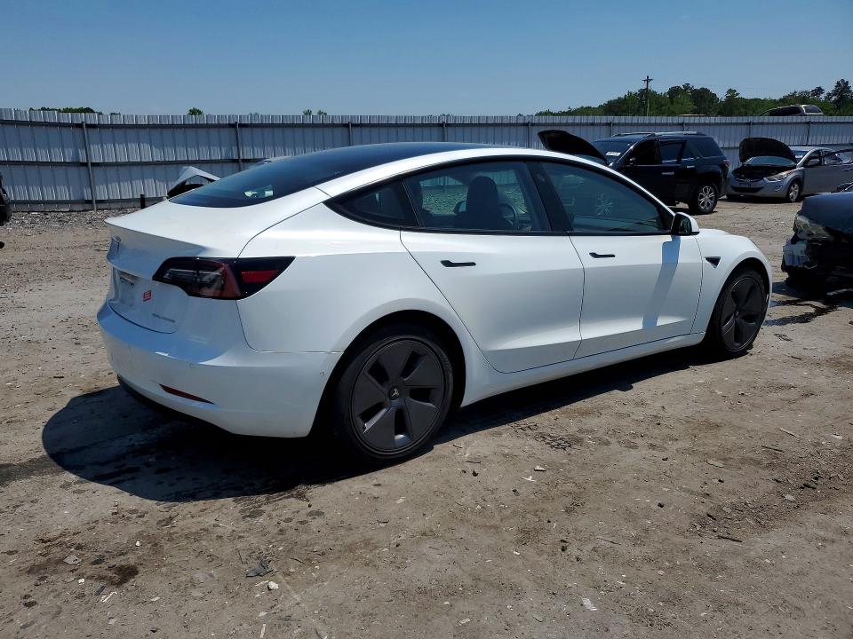Продажа на аукционе авто 2022 Tesla Model 3, vin: 5YJ3E1EB5NF250177, номер лота: 53284716