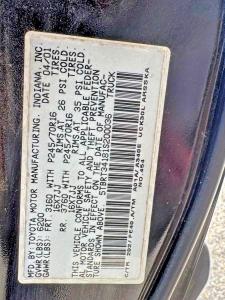 Aukcja sprzedaży 2001 Toyota Tundra, vin: 5TBRT34181S200036, numer aukcji: 55139786