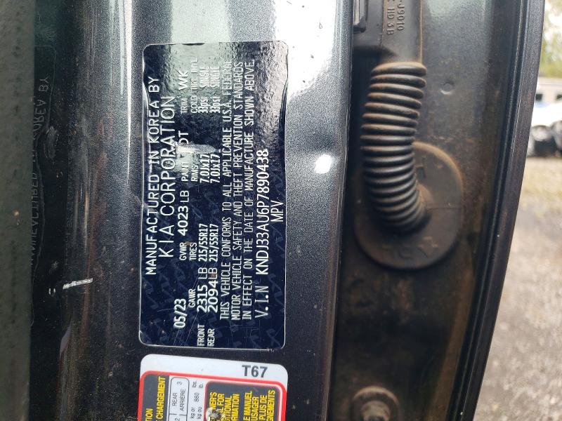 52376416 :رقم المزاد ، KNDJ33AU6P7890438 vin ، 2023 Kia Soul مزاد بيع