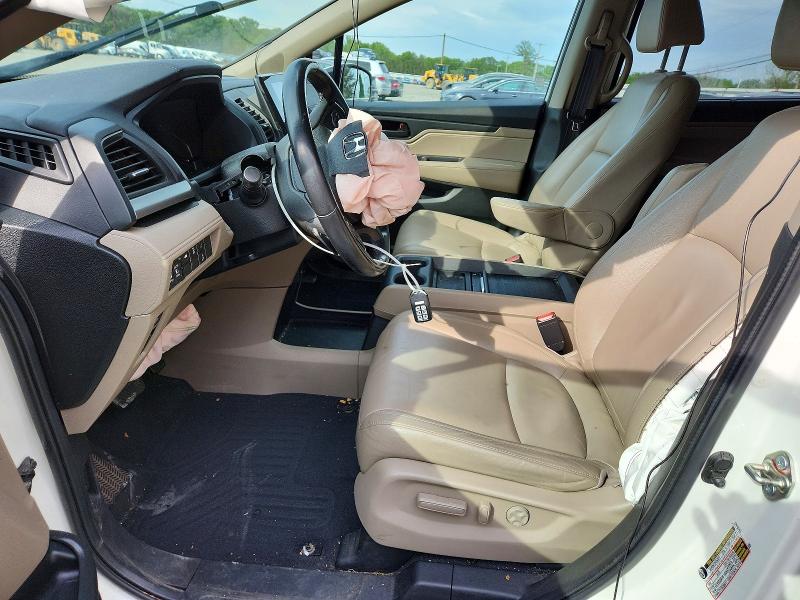53417606 :رقم المزاد ، 5FNRL6H71JB014415 vin ، 2018 Honda Odyssey مزاد بيع