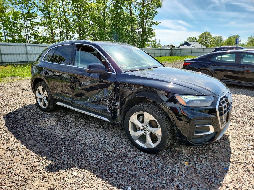 2021 Audi Q5 მანქანა იყიდება აუქციონზე, vin: WA1BAAFY1M2021467, აუქციონის ნომერი: 54957206