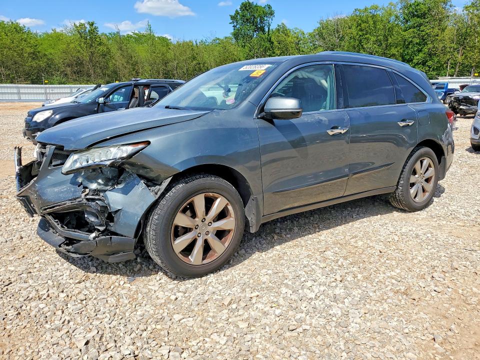 52028356 :رقم المزاد ، 5FRYD4H83FB018557 vin ، 2015 Acura Mdx مزاد بيع