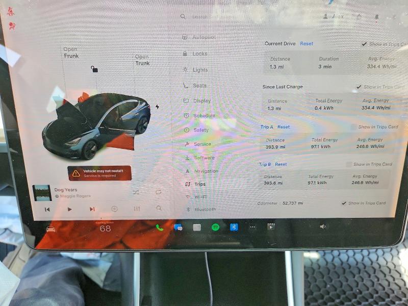 2018 Tesla Model 3 მანქანა იყიდება აუქციონზე, vin: 5YJ3E1EA8JF123862, აუქციონის ნომერი: 47322476