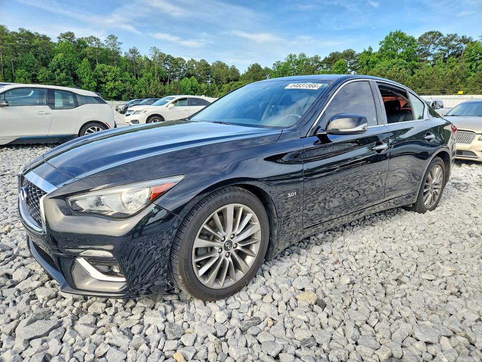 2020 Infiniti Q50 მანქანა იყიდება აუქციონზე, vin: JN1EV7AR3LM250877, აუქციონის ნომერი: 54837366