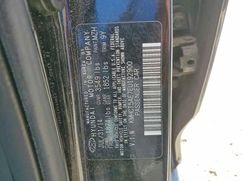 Продаж на аукціоні авто 2014 Hyundai Accent, vin: KMHCT5AE7EU192900, номер лоту: 53482536