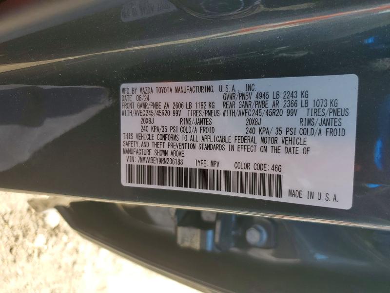 Продажа на аукционе авто 2024 Mazda Cx-50, vin: 7MMVABEY9RN236188, номер лота: 54856096