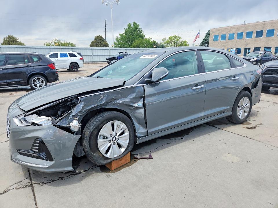 2019 Hyundai Sonata Hybrid მანქანა იყიდება აუქციონზე, vin: KMHE24L39KA093509, აუქციონის ნომერი: 54679346