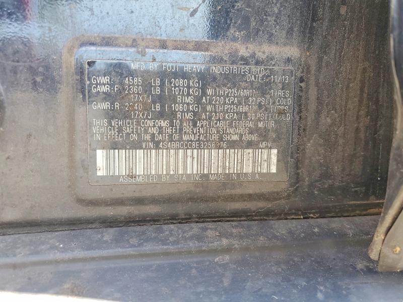 55515766 :رقم المزاد ، 4S4BRCCC8E3256376 vin ، 2014 Subaru Outback مزاد بيع