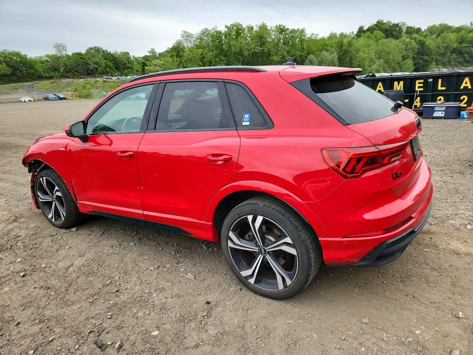 54017336 :رقم المزاد ، WA1EECF30P1050230 vin ، 2023 Audi Q3 مزاد بيع
