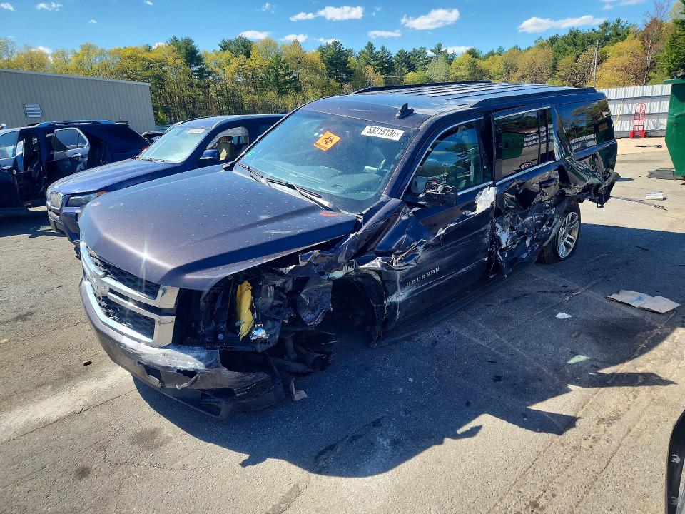 53218136 :رقم المزاد ، 1GNSKHKC2GR422325 vin ، 2016 Chevrolet Suburban مزاد بيع