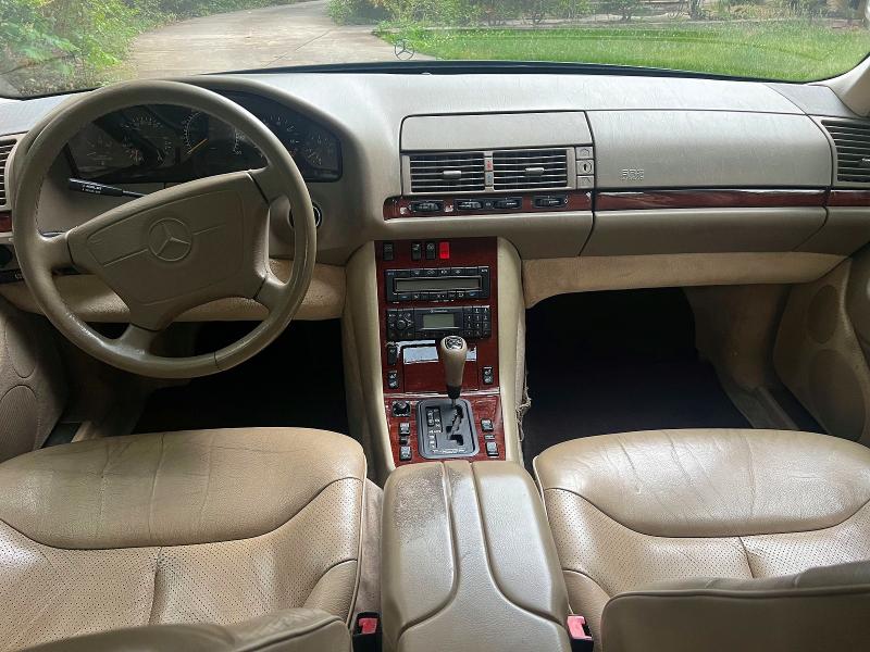 55233096 :رقم المزاد ، WDBGA32G0XA431092 vin ، 1999 Mercedes-benz S مزاد بيع