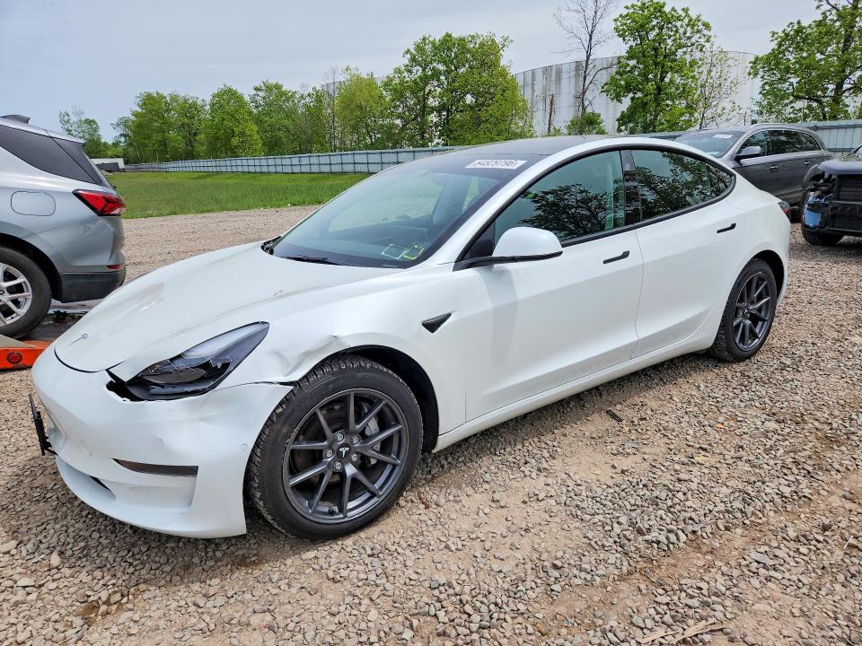 Aukcja sprzedaży 2022 Tesla Model 3, vin: 5YJ3E1EA7NF115743, numer aukcji: 54829796