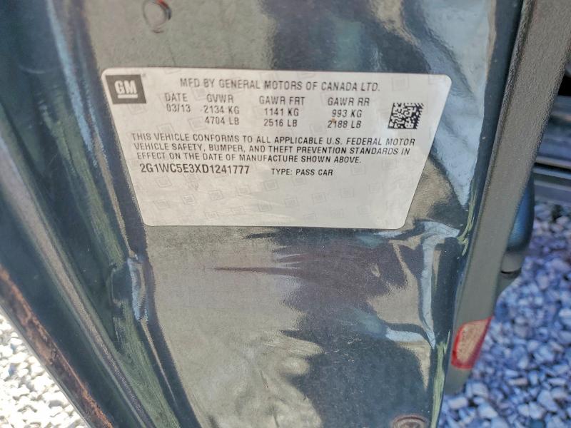 53625986 :رقم المزاد ، 2G1WC5E3XD1241777 vin ، 2013 Chevrolet Impala مزاد بيع