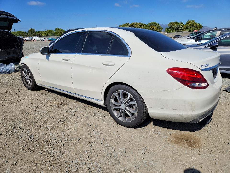 52533886 :رقم المزاد ، 55SWF4JB4HU201654 vin ، 2017 Mercedes-benz C مزاد بيع