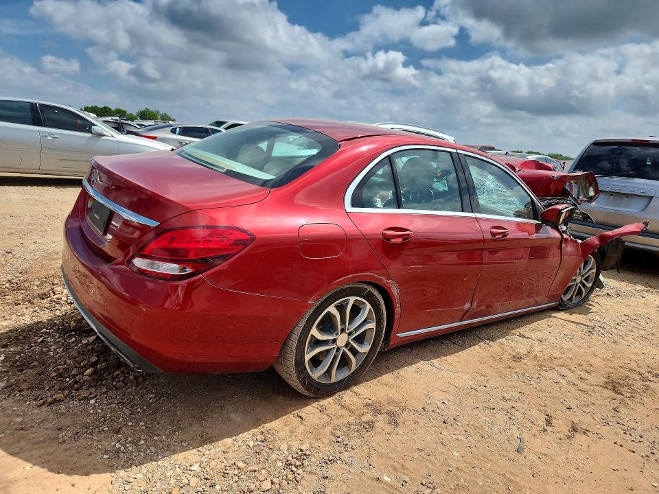2016 Mercedes-benz C მანქანა იყიდება აუქციონზე, vin: 55SWF4JB3GU142093, აუქციონის ნომერი: 55383566