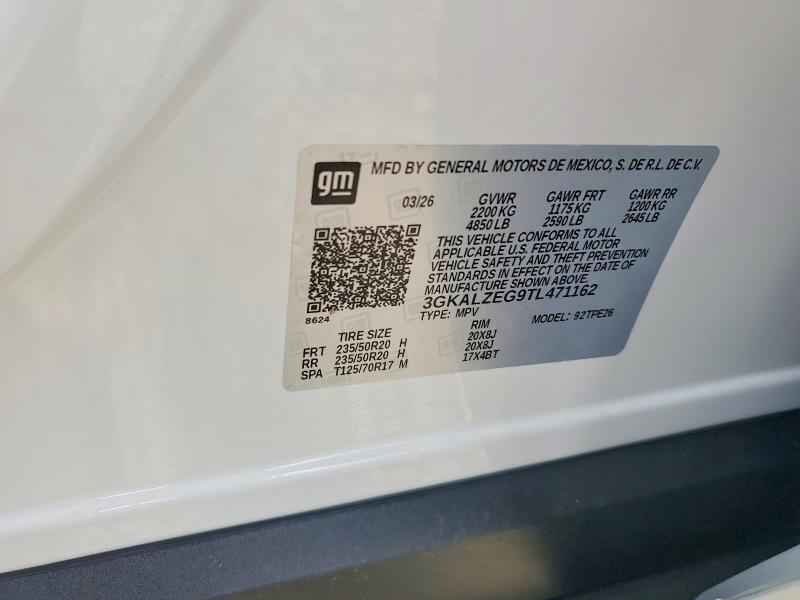Aukcja sprzedaży 2026 Gmc Terrain, vin: 3GKALZEG9TL471162, numer aukcji: 53916776