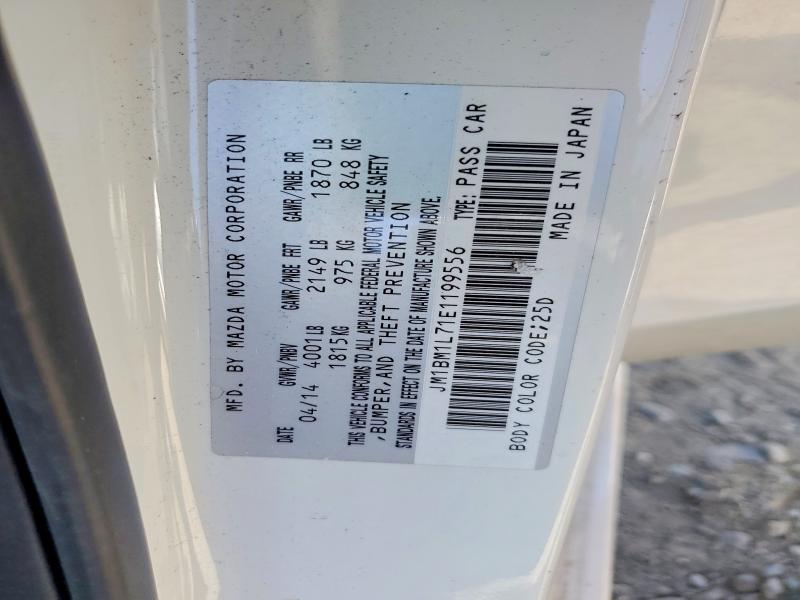 Продаж на аукціоні авто 2014 Mazda 3, vin: JM1BM1L71E1199556, номер лоту: 54534816