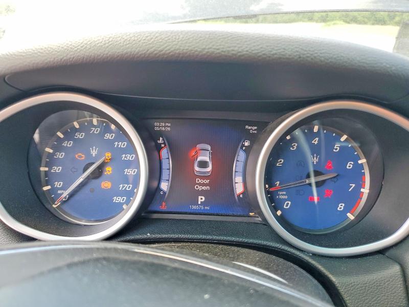 54254336 :رقم المزاد ، ZAM57XSA7F1144305 vin ، 2015 Maserati Ghibli مزاد بيع